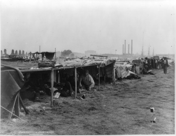 Bonus Army encampment, 1932 image
