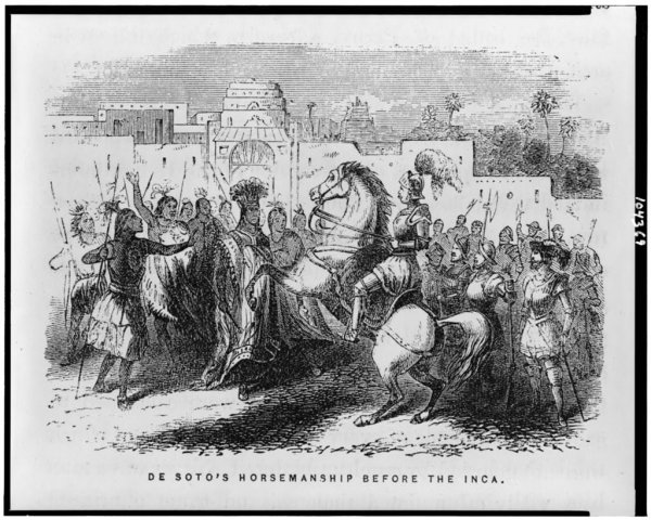 Atahualpa and de Soto images