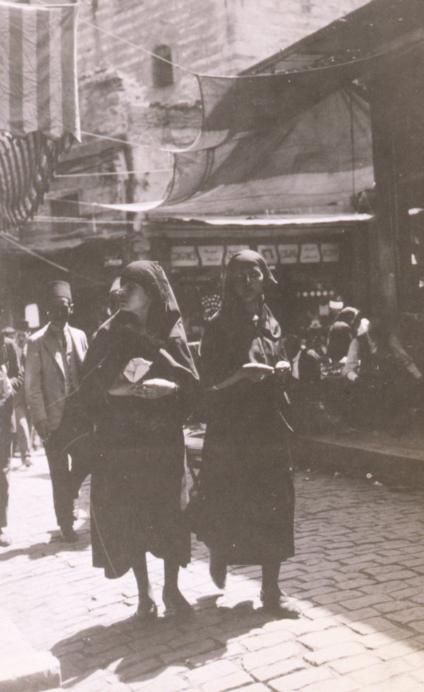 Image: Photograph of Turkish women in Istanbul taken by Frank G. Carpenter in 1923. From the Library of Congress.