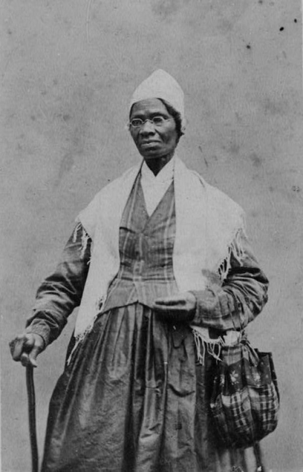 Image: Photograph of Sojourner Truth taken taken 1864. From the Library of Congress.