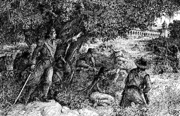Painting of the Chumash Revolt