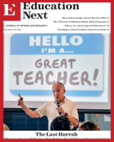 Education Next Cover