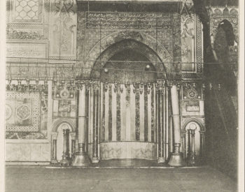 Photograph of the Al-Aqsa Mosque from 1916.