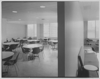 Image: Girl Scout Building Lunchroom, New York City. Gottscho-Schleisner, Inc. From the Library of Congress.